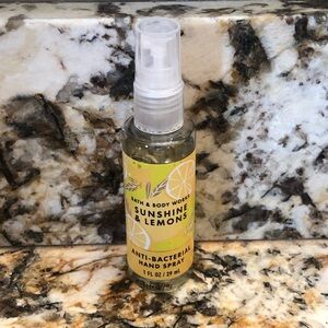 Bath and Body Works Sunshine & Lemons Anti-Bacterial Hand Spray